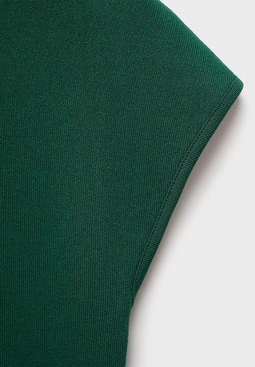 MANGO - Jersey dumin -  dark green