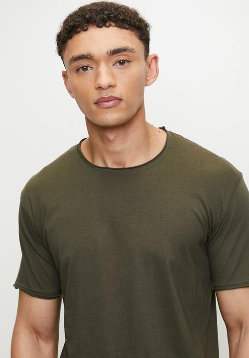 Brave Soul - Crew Neck Tshirt - Khaki