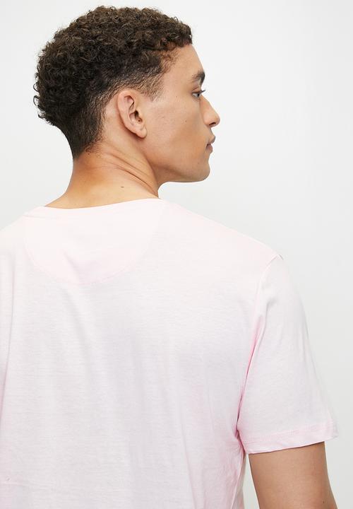 Brave Soul - Crew Neck T-shirt - Powder Pink
