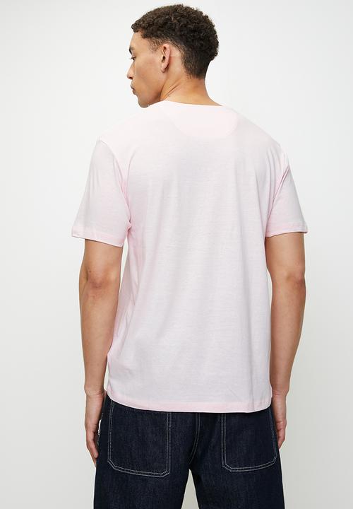 Brave Soul - Crew Neck T-shirt - Powder Pink