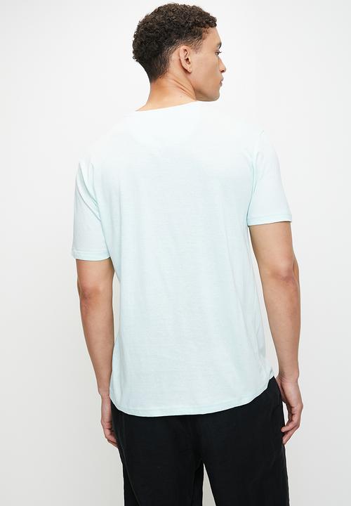 Brave Soul - Crew Neck T-shirt - Pale Mint