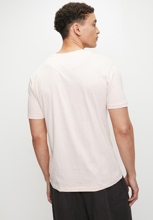 Brave Soul - Crew Neck T-Shirt - Summer Pink