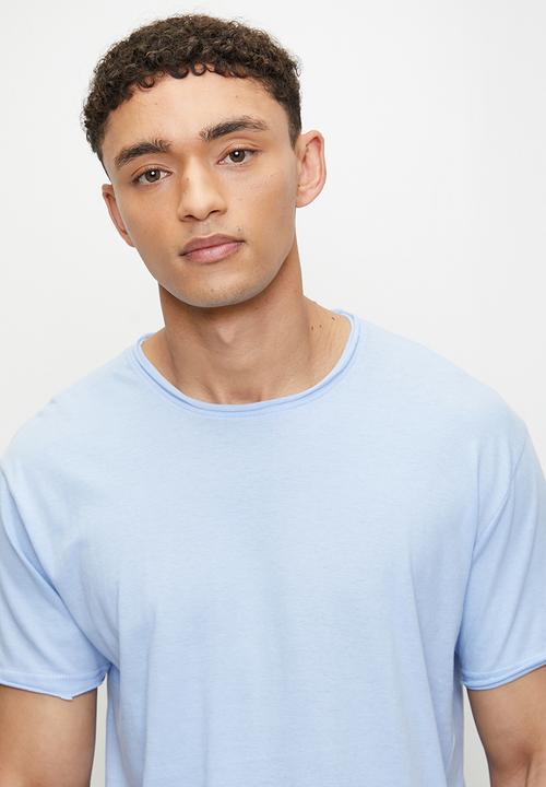 Brave Soul - Crew Neck T-Shirt - Cloud Blue