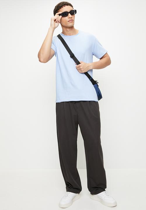 Brave Soul - Crew Neck T-Shirt - Cloud Blue