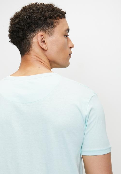 Brave Soul - Crew Neck T-Shirt  - Pale Mint