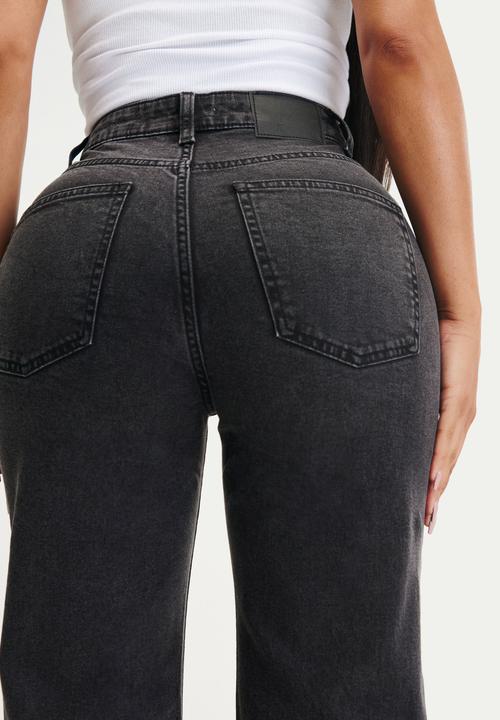 Cotton On - Curvy stretch straight jean - slate black