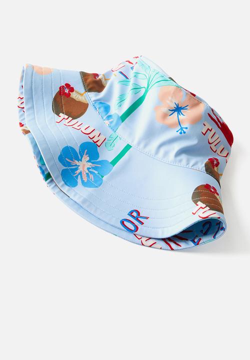 Cotton On - Swim bucket hat - dawn blue/tulum
