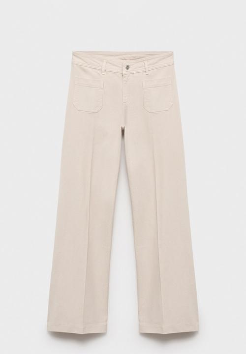 MANGO - Jeans jessie - light pastel beige