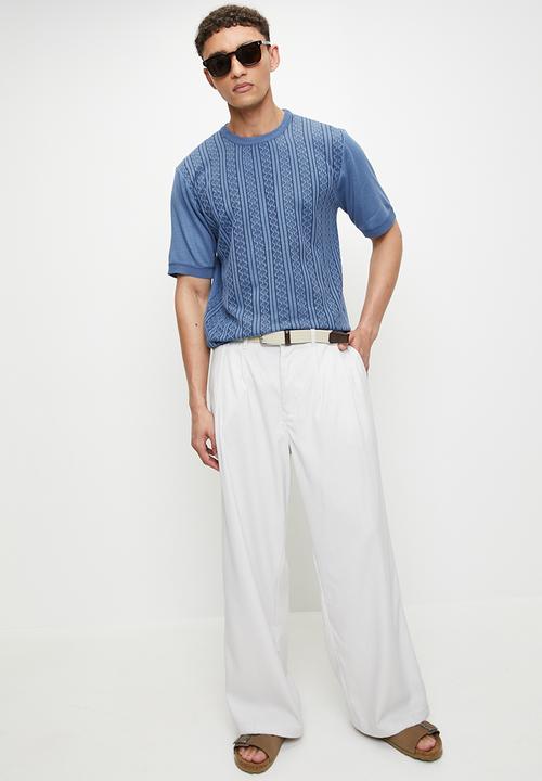 Brave Soul - Crew Neck - Blue