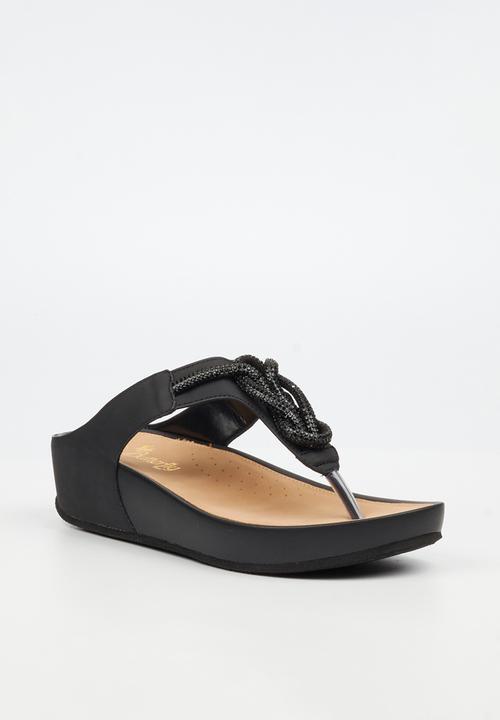 Butterfly Feet - Delia 14 T-Bar - Black
