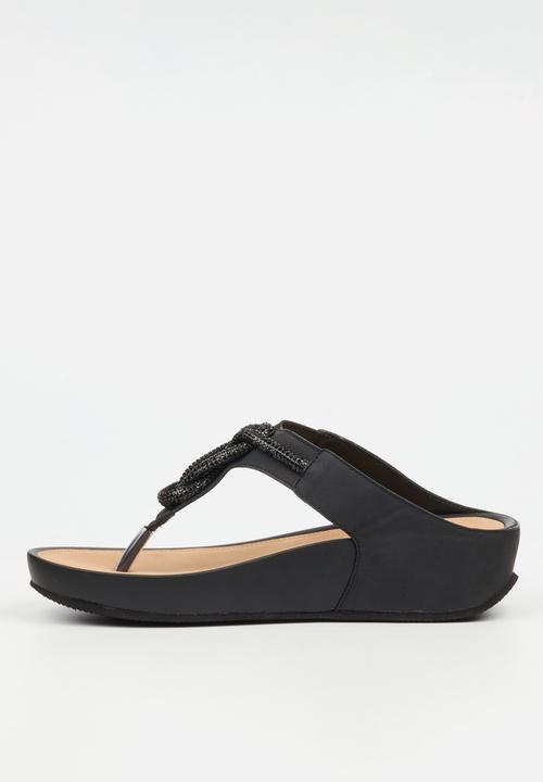 Butterfly Feet - Delia 14 T-Bar - Black