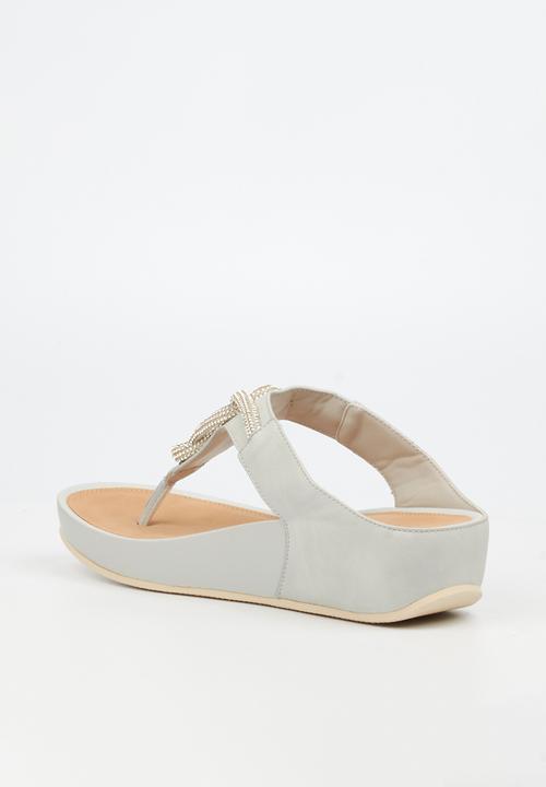 Butterfly Feet - Delia 14 T-Bar - Grey