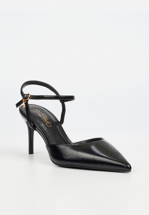 Miss Black - Gallery 1 court heel - black
