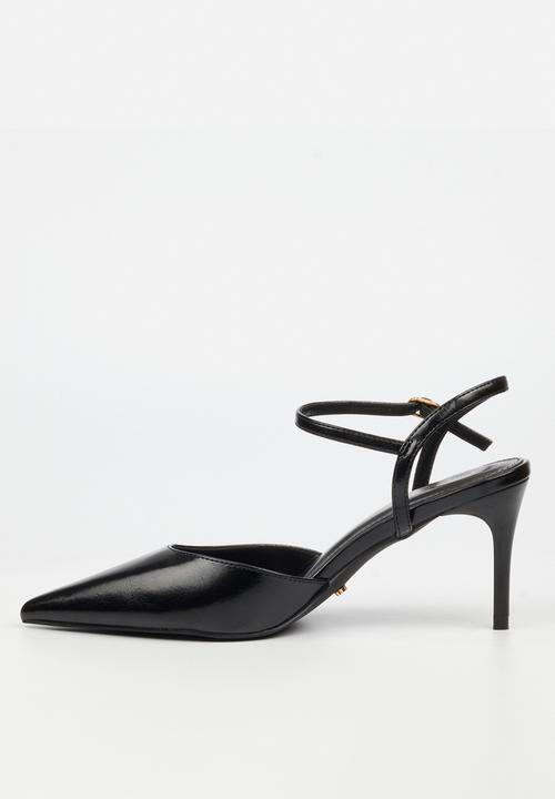 Miss Black - Gallery 1 court heel - black
