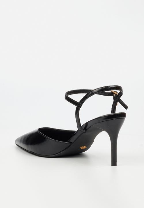 Miss Black - Gallery 1 court heel - black