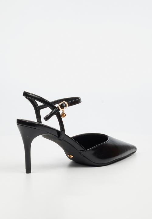 Miss Black - Gallery 1 court heel - black