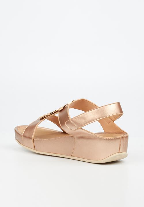 Butterfly Feet - Delia 15 Open Toe Slingback - Champagne