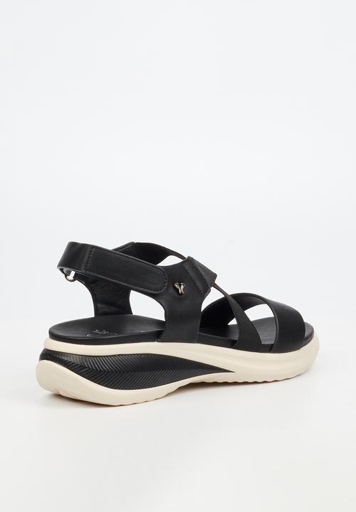 Butterfly Feet - Jordis 1 Open Toe Slingback - Black