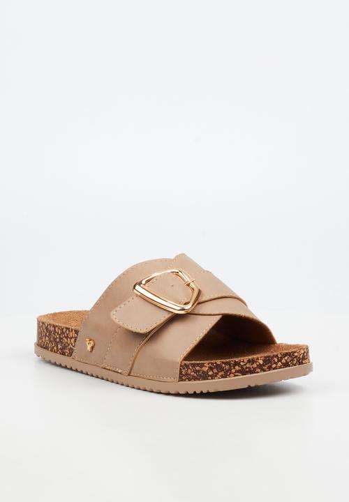 Butterfly Feet - Leya 1 Slide - Neutral