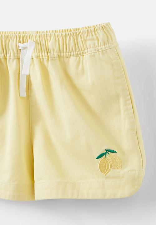 Cotton On - Rosie woven short - baby yellow/lemon