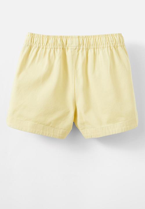 Cotton On - Rosie woven short - baby yellow/lemon