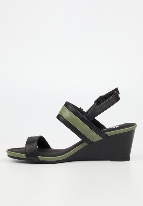 Butterfly Feet - Shani 12 Open Toe Slingback - Black