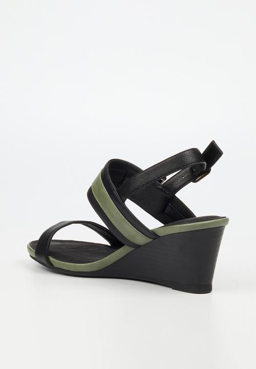 Butterfly Feet - Shani 12 Open Toe Slingback - Black