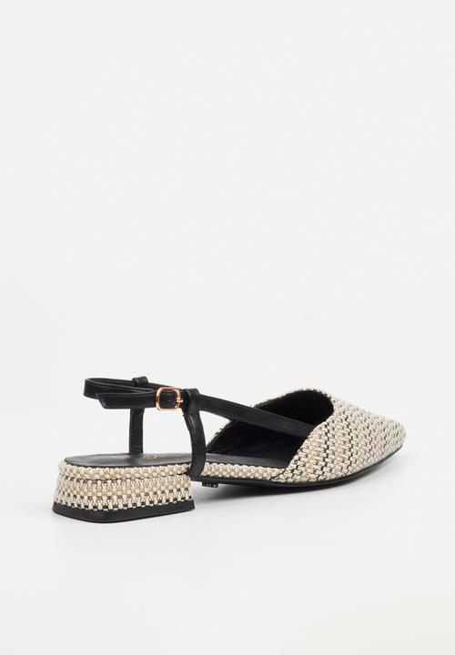 Butterfly Feet - Lorelei 1 Closed Toe Slingback - Black