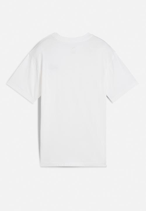 PUMA - Ess Small No. 1 Logo Relaxed Tee B-Puma White