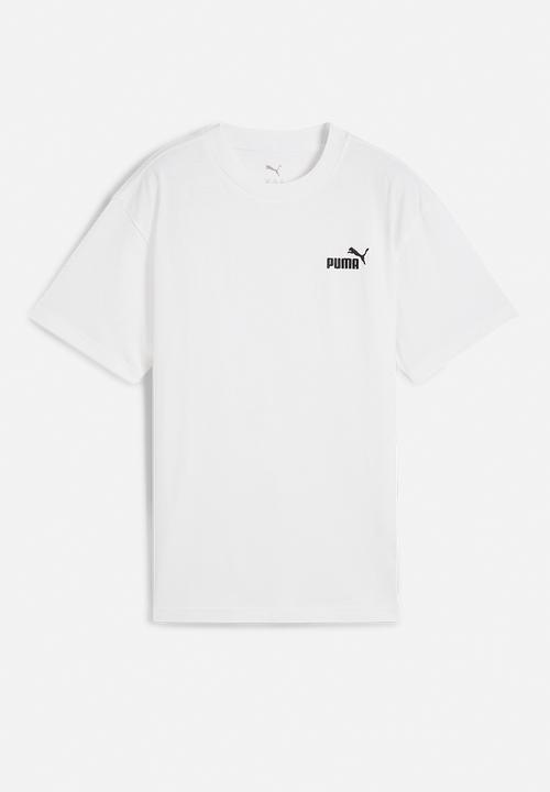 PUMA - Ess Small No. 1 Logo Relaxed Tee B-Puma White