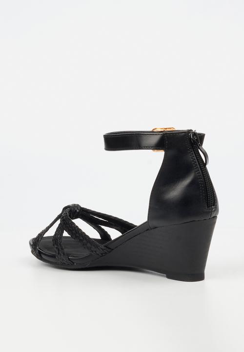 Butterfly Feet - Shani 11 Ankle Strap - Black