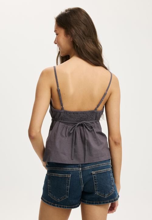 Cotton On - The daydream cotton cami - tropical moonlight shadow