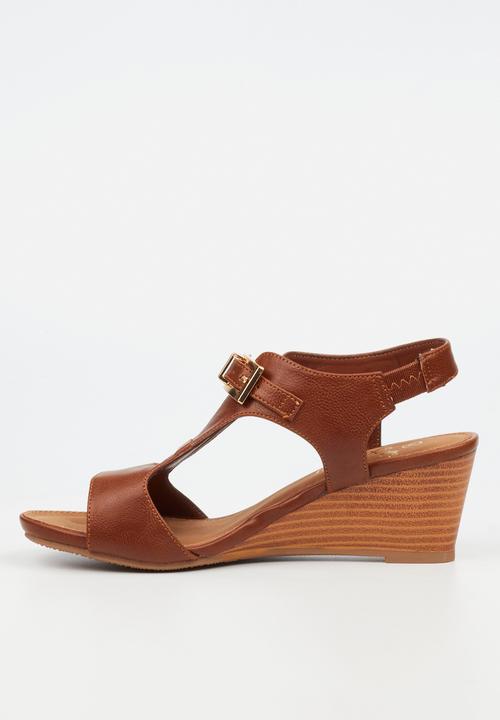 Butterfly Feet - Shani 13 Open Toe Slingback - Brown