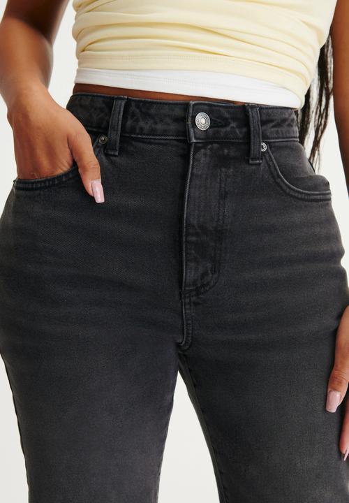 Cotton On - Curvy flare jean - onyx black