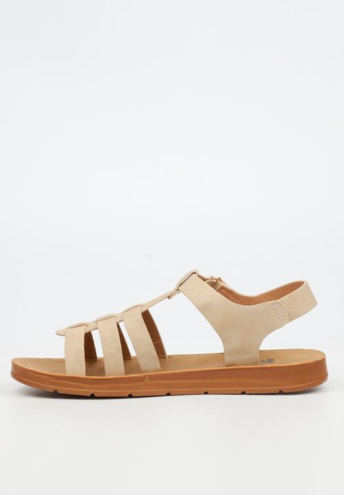 Butterfly Feet - Zina 24 Open Toe Ankle Strap - Neutral