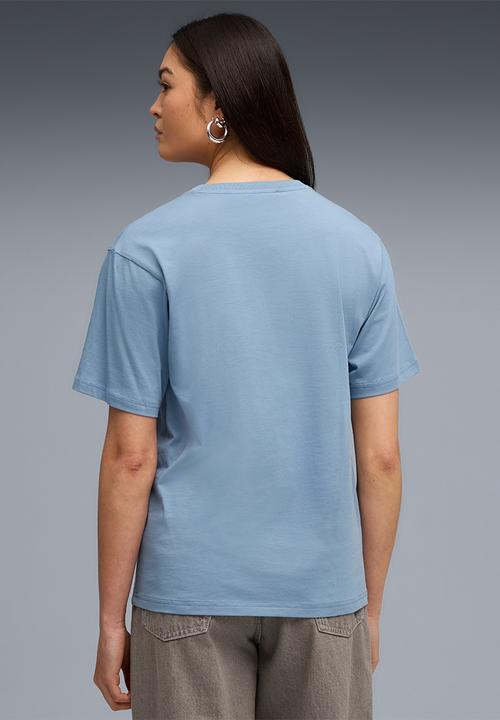PUMA - ESS Relaxed Tee W - Cool Blue
