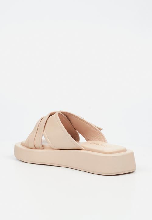 Viabeach - COCONUT 28 Thick Cross Strap Sandal - Neutral