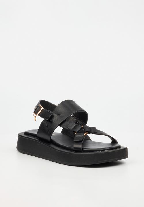 Viabeach - COCONUT 33 Thick Slingback Sandal - Black