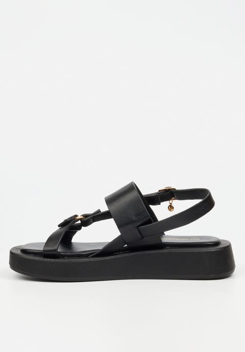 Viabeach - COCONUT 33 Thick Slingback Sandal - Black