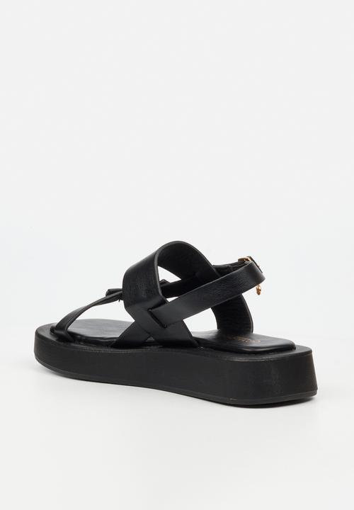 Viabeach - COCONUT 33 Thick Slingback Sandal - Black