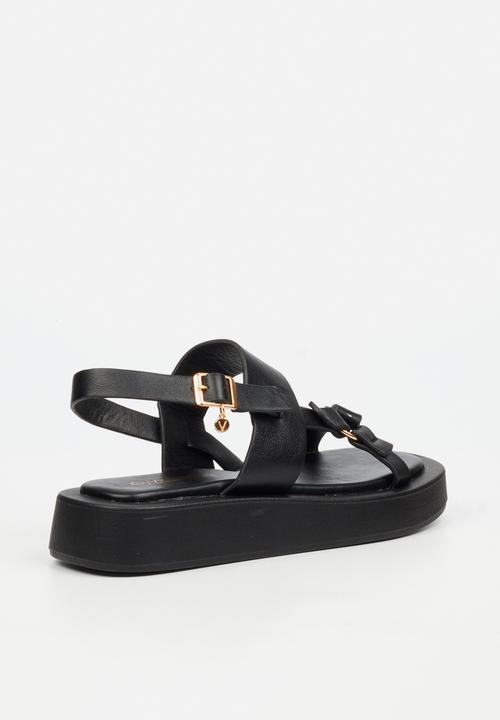 Viabeach - COCONUT 33 Thick Slingback Sandal - Black