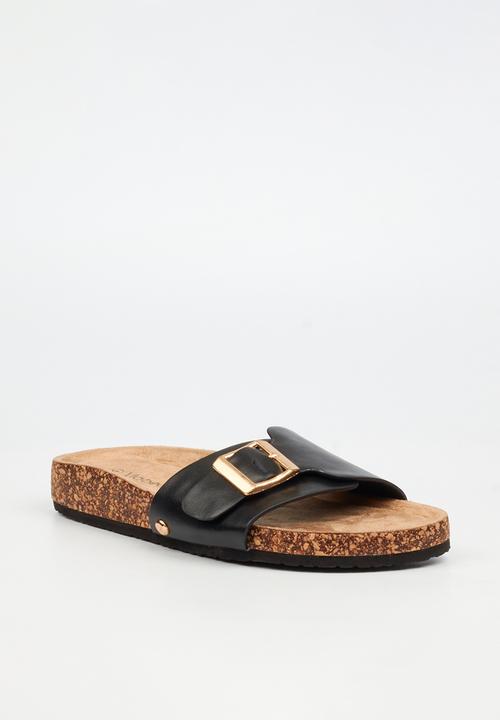 Viabeach - QORK 6 Comfort Sock Qork Sandal - Black