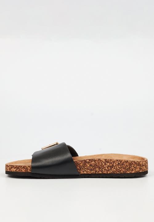 Viabeach - QORK 6 Comfort Sock Qork Sandal - Black