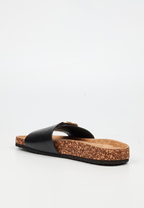 Viabeach - QORK 6 Comfort Sock Qork Sandal - Black