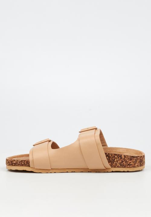 Viabeach - QORK 7 Comfort Sock Double Strap Qork Sandal - Neutral