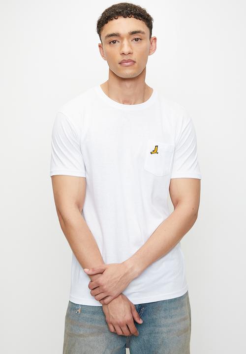 Brave Soul - 3 Pack Tee - Black, White & Light Grey Marl