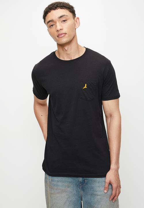 Brave Soul - 3 Pack Tee - Black, White & Light Grey Marl