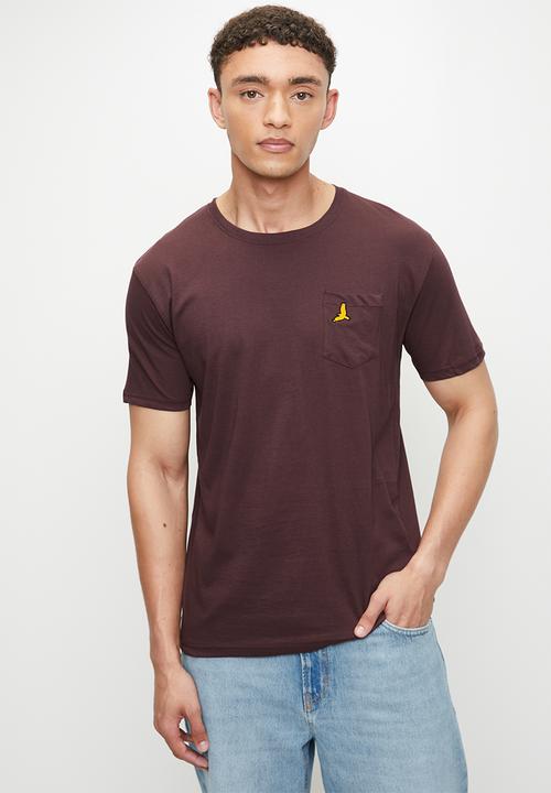 Brave Soul - 3 Pk Tee - Navy, Khaki & Burgundy