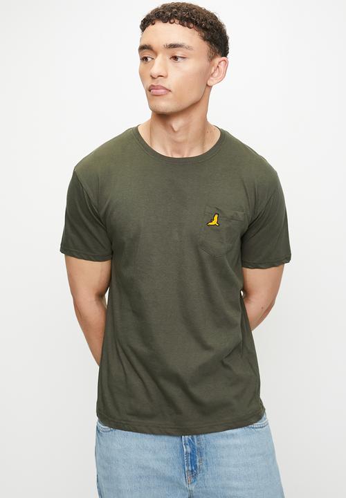 Brave Soul - 3 Pk Tee - Navy, Khaki & Burgundy