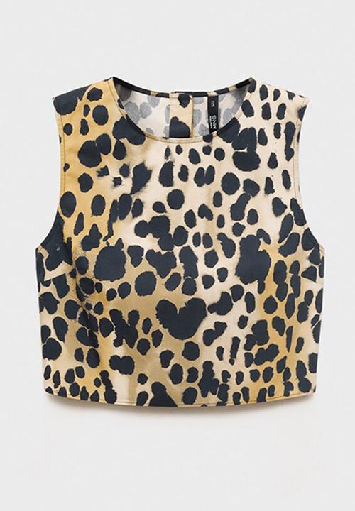MANGO - Top Gina - Black